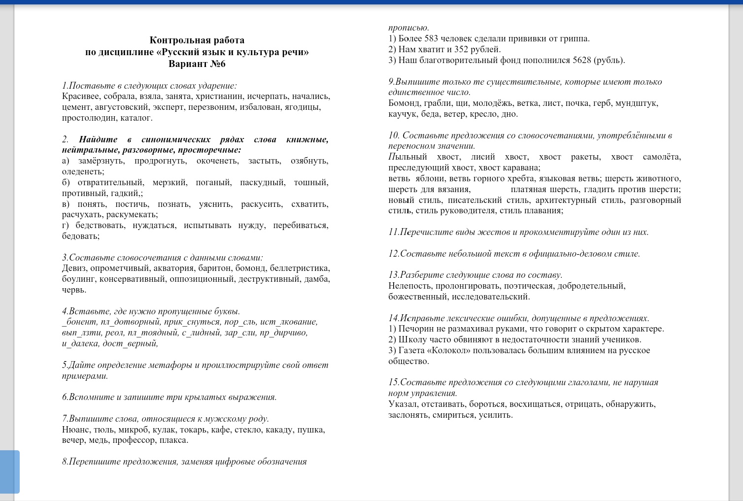 Готовая работа по русскому языку. Контрольная работа по дисциплине русский язык. Проверочные работы для колледжей. Контрольная работа для колледжа по русскому языку. Русский язык для техникумов задание.